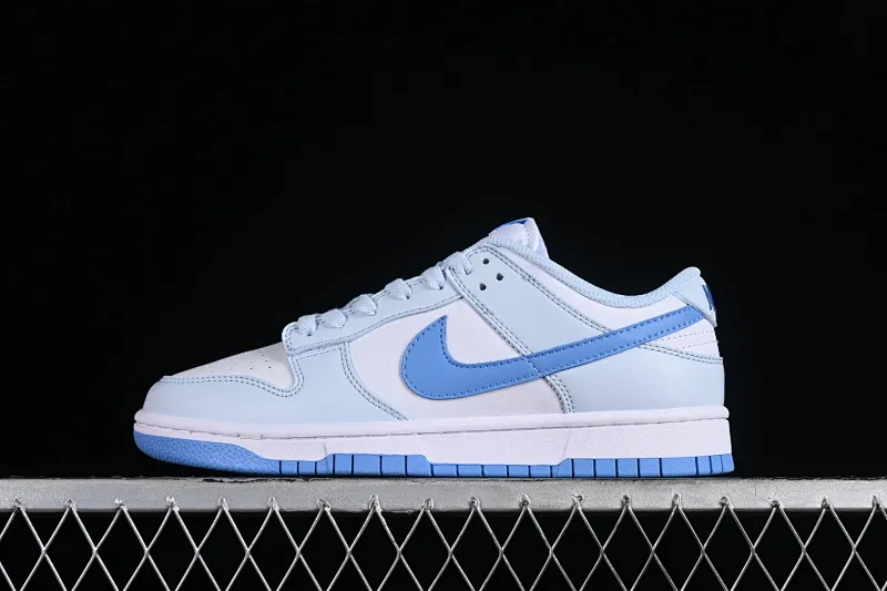 All categories Nk SB Dunk series Nk SB Dunk Low low-top sneakers F version Nk Dunk Low "Blue Tint" small fresh blue SB low-top casual sneakers DD1873-400